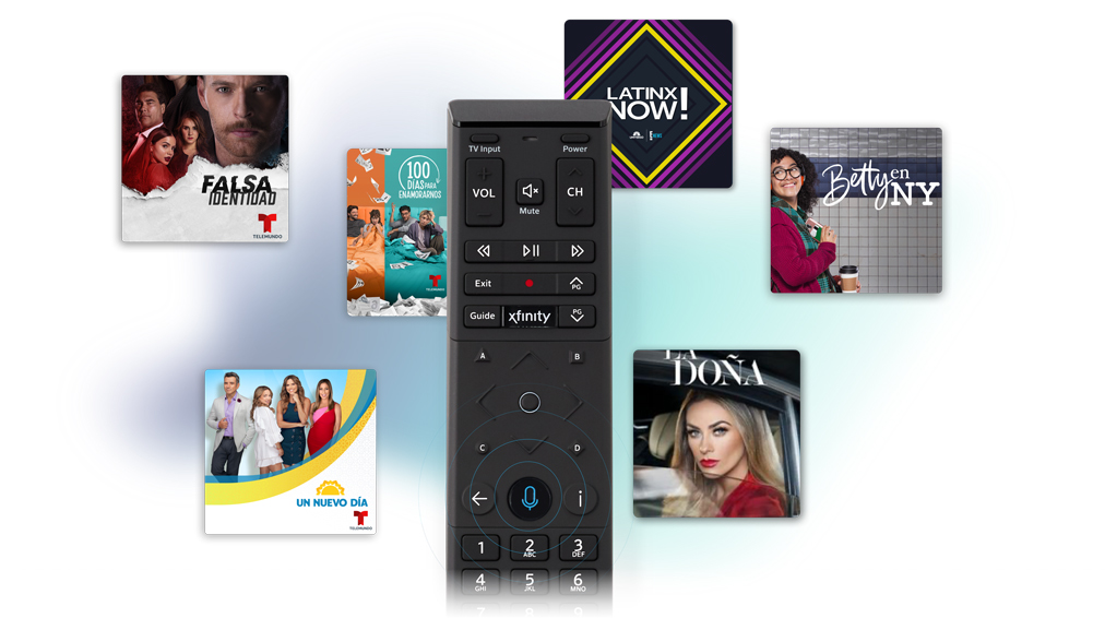 TV Shows available through Xfinity Voice Remote